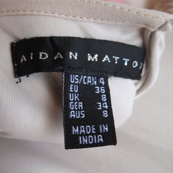 Aidan Mattox Bead Sheath Dress - Picture 7 of 8